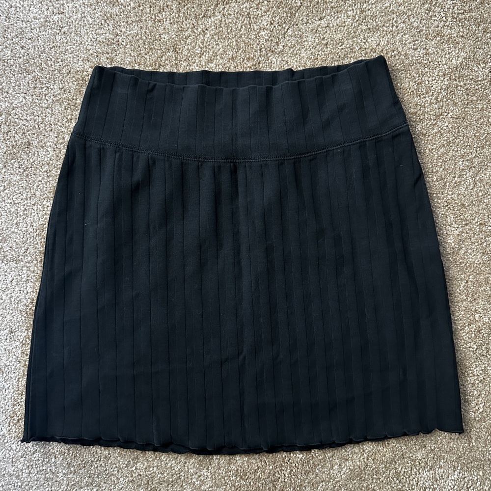 Aerie offline black spandex miniskirt